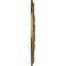 Ekena Millwork Kaya Ceiling Medallion (Fits Canopies up to 5 1/4"), Hand-Painted Pale Gold, 23 5/8"OD x 1 1/2"P CM23KAPAS - alternate 4